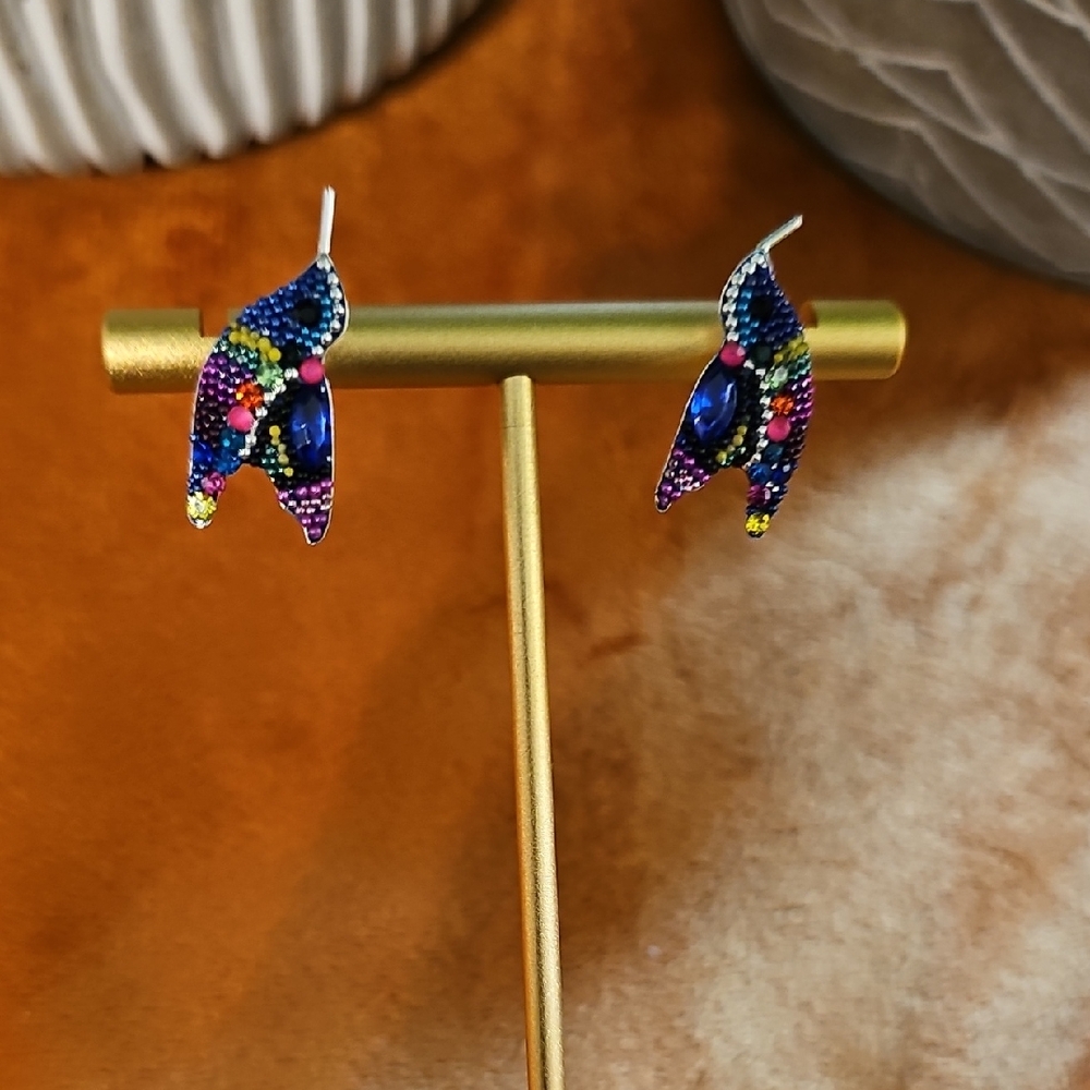 Vibrant Blue and Pink Bird Toy